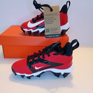 Nike Kids Red and Black Athletic Shoes